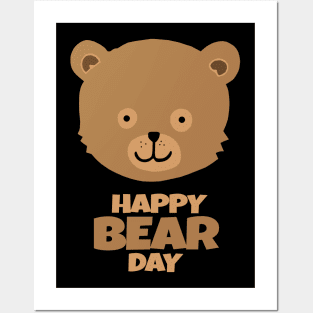 Hey Bear! Happy Bear Day Posters and Art